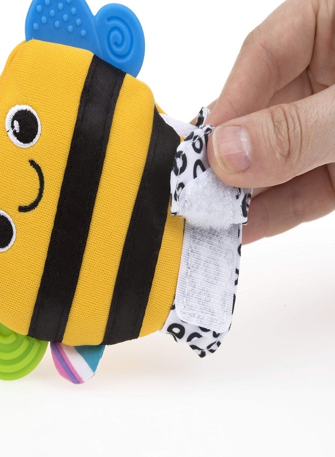 Nuby Happy Handimals Teething Mitten- Bee - Image 3