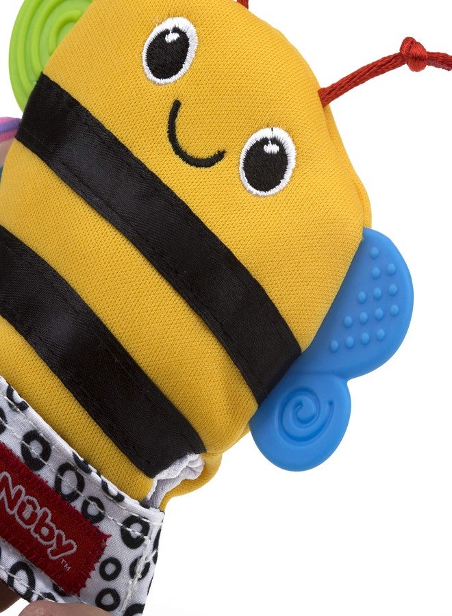 Nuby Happy Handimals Teething Mitten- Bee - Image 2
