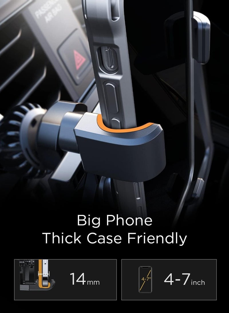 Gravity Magnetic Car Phone Holder Mobile Holder for Car Mount Air Vent with Clip Auto Lock Hands Free Car Phone Holder Magnetic fits for iPhone 15 and  All Phones