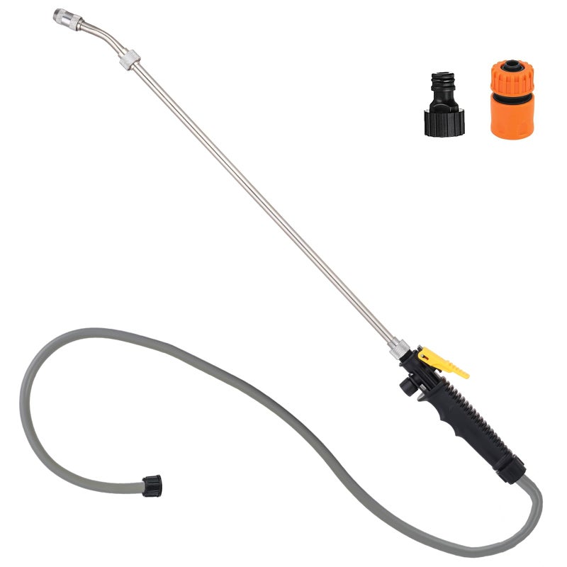 JINIOHEE 29 Inch Spray Wand Replacement Compatible with Ryobi Trigger Wand Set Include Hose Quick Connector Compatible for P2800 P2803 Sprayer Suitable for Ports with a Diameter of 07 inches - Image 2