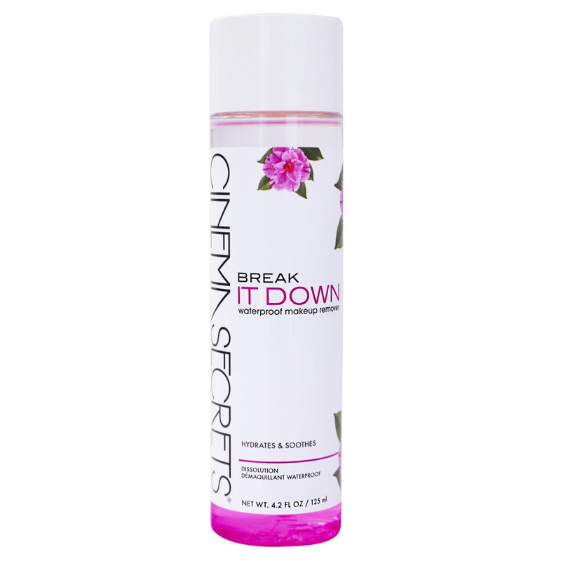 CINEMA SECRETS Break It Down Makeup Remover - Dual-Phase, Hydrating Eye & Face Cleanser for Long-Wear Makeup, Double Cleansing, Soothing & Paraben-Free Formula - Image 1