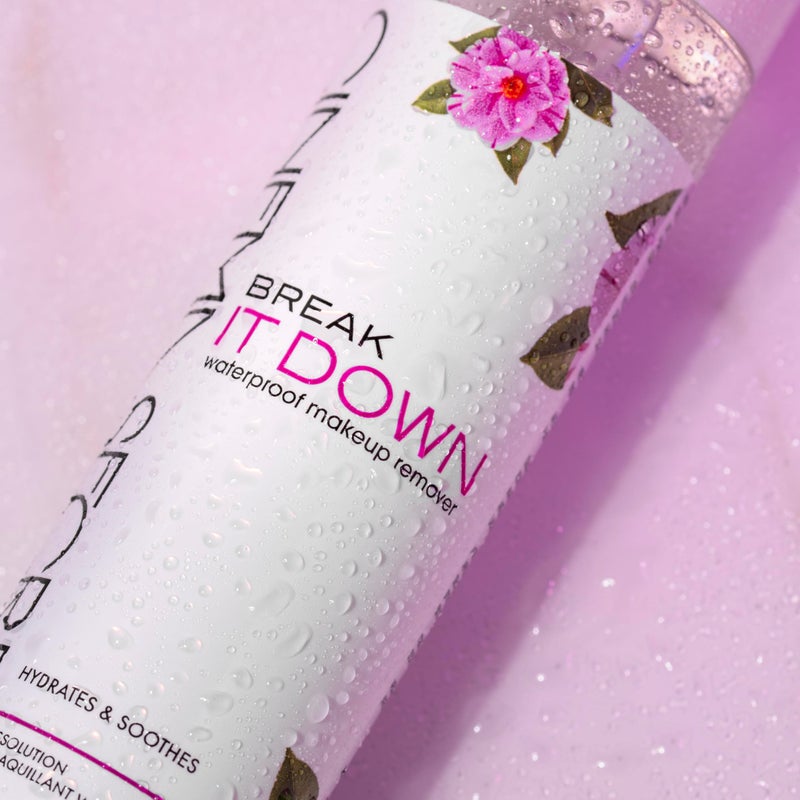 CINEMA SECRETS Break It Down Makeup Remover - Dual-Phase, Hydrating Eye & Face Cleanser for Long-Wear Makeup, Double Cleansing, Soothing & Paraben-Free Formula - Image 4