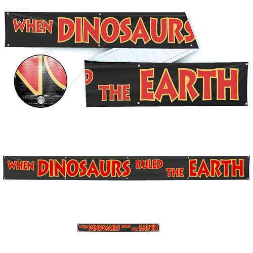 Chillkat When Dinosaurs Ruled the Earth Banner (2"x20") - Image 1
