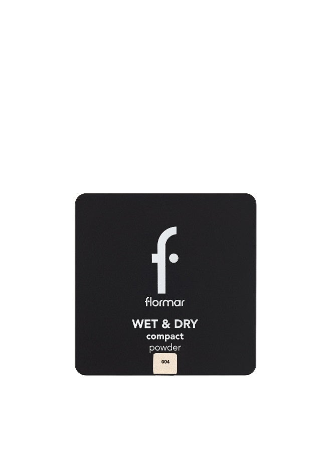 flormar NP Wet & Dry Compact Powder - 004 Sandy Vanilla - Image 2