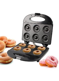 JAMAKY Italy Donut maker with Italian technology, 1000 watt device designed for home use with fixed donut plates, non-stick color, white, model JMK 2008  - Image 3