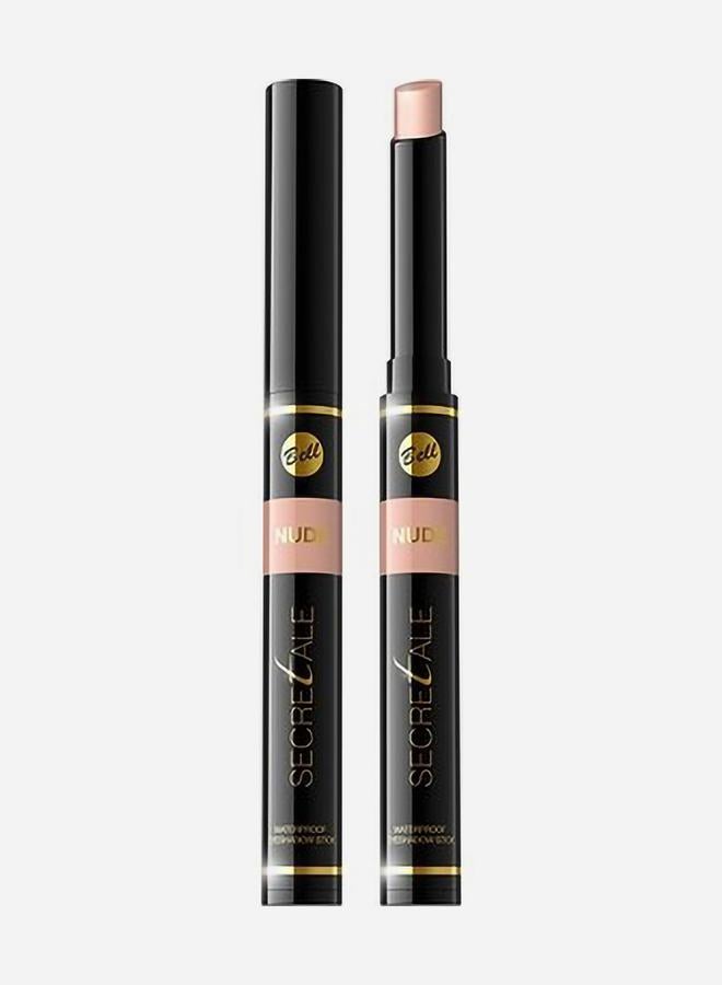 Secretale Nude Waterproof Eyeshadow Stick, 02 Beige