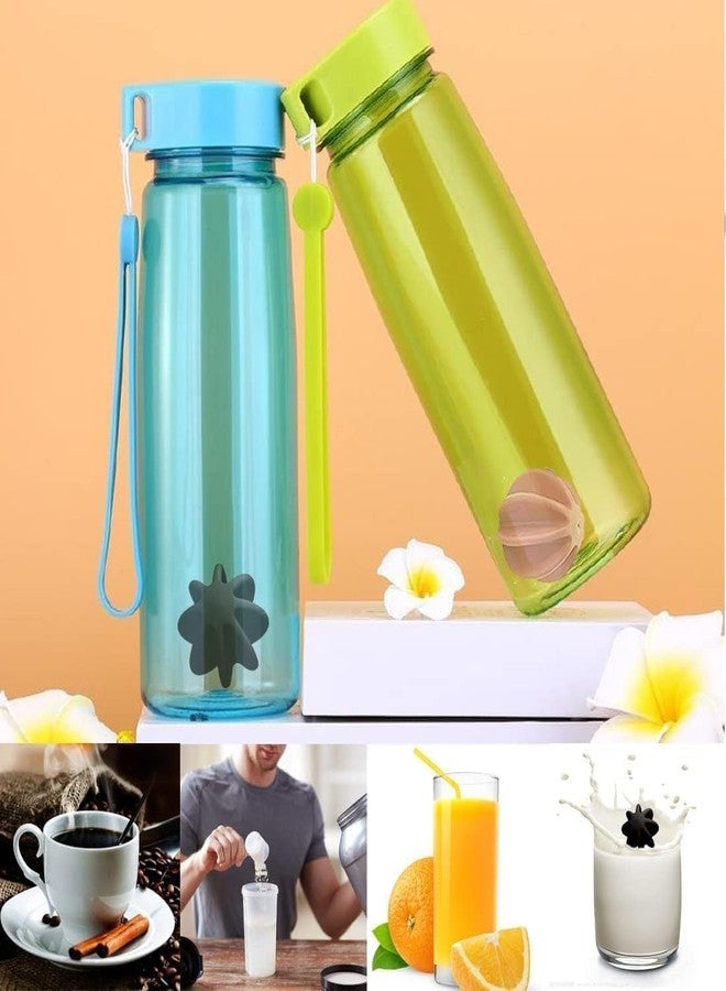 Shaker BOTTLE 7 Color Pack 1.49" Plastic Whisk Ball Replacement (Pink/Green/Purple & Black/Gray/Blue/Clear) for Blender Shaker Bottle,Strong for Well Blending & Long Term Use,Easy to Clean,Food Grade Microwaveable - Image 4