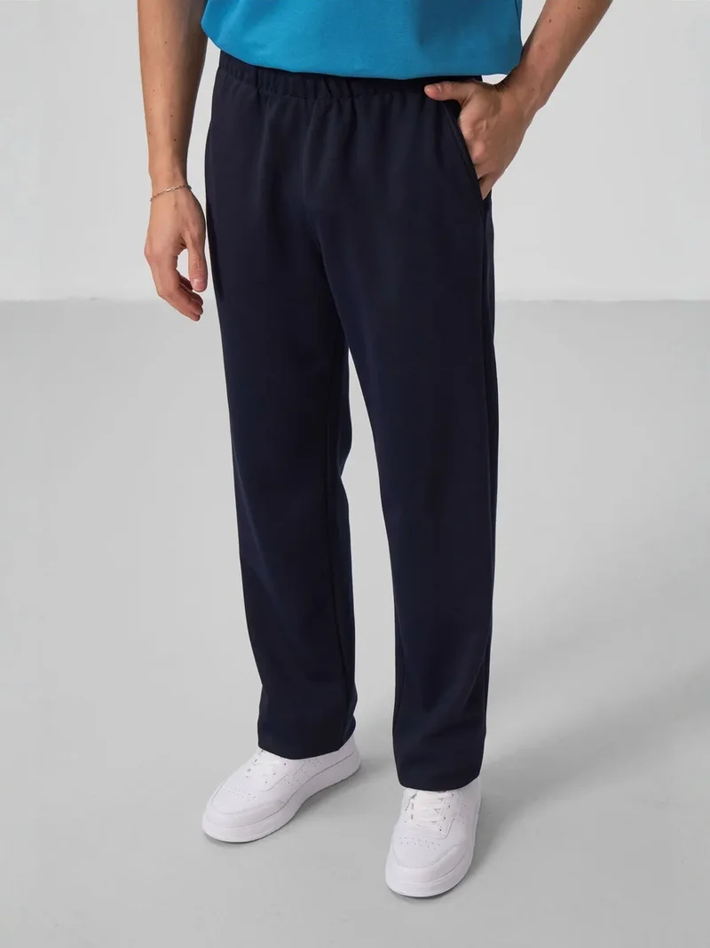 تومي لايف TOMMY Men's Wide-Leg Pull-On Trousers