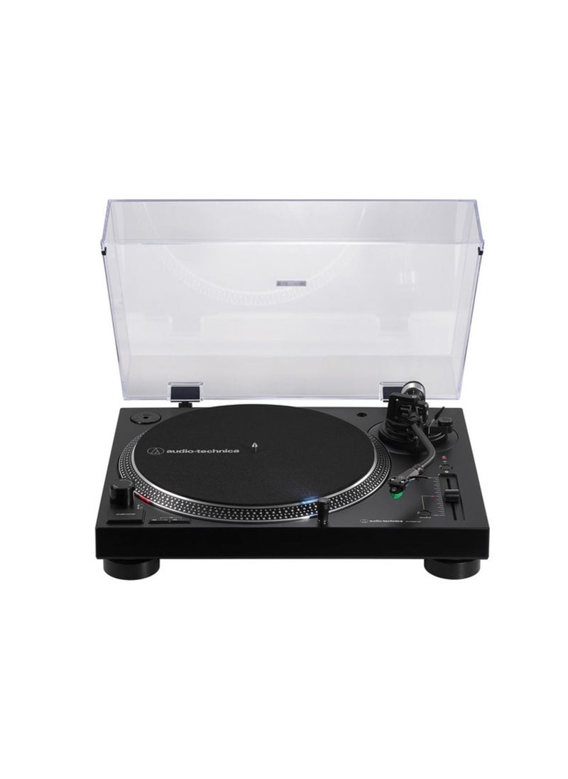 audio-technica - Audio-Technica AT-LP120XBT-USB Stereo Turntable with USB and Bluetooth -Black - Image 1