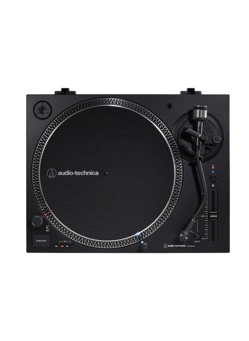 audio-technica - Audio-Technica AT-LP120XBT-USB Stereo Turntable with USB and Bluetooth -Black - Image 1