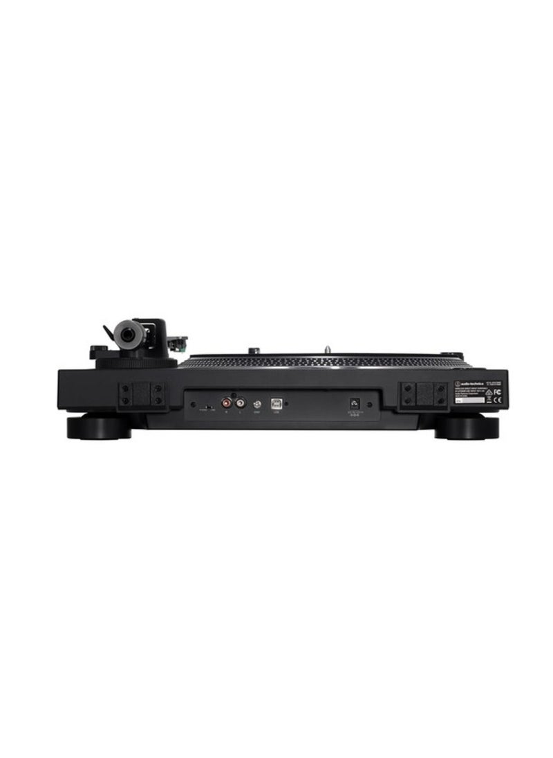 audio-technica - Audio-Technica AT-LP120XBT-USB Stereo Turntable with USB and Bluetooth -Black - Image 1