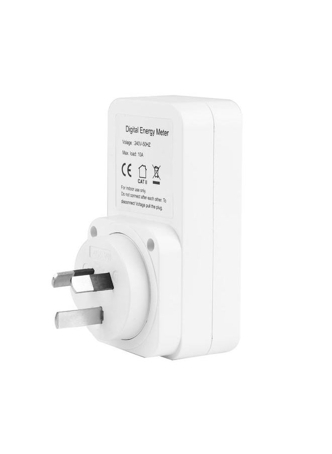Thoraya Digital Multifunction Energy Metering Socket Power Voltage Meter Monitor  (SAA)  - Image 1