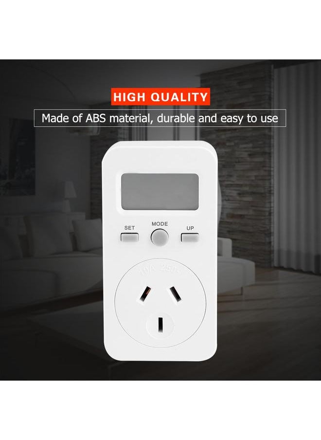 Thoraya Digital Multifunction Energy Metering Socket Power Voltage Meter Monitor  (SAA)  - Image 2