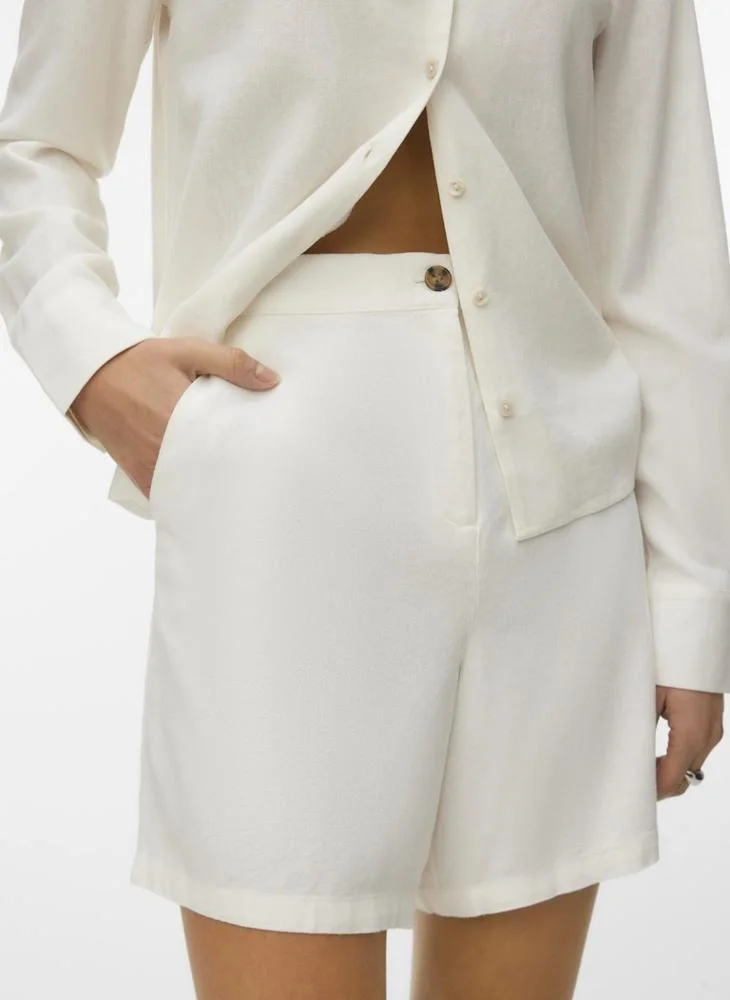 Vero Moda  VMMYMILO H/W linen SHORTS WVN GA for Women | Best Price UAE