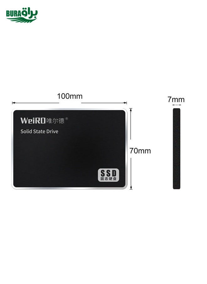 BURAQ WEIRD S500 120GB 2.5 inch SATA3.0 Solid State Drive for Laptop, Desktop  - Image 5