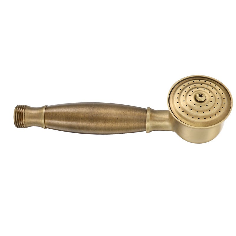 Vintage Handheld Telephone Style Brass Sprayer Antique Replacement Retro Style Bathroom Accessories Golden - Image 1