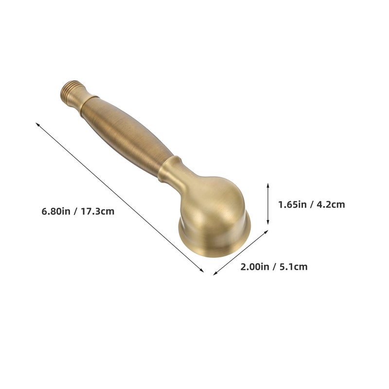 Vintage Handheld Telephone Style Brass Sprayer Antique Replacement Retro Style Bathroom Accessories Golden - Image 4