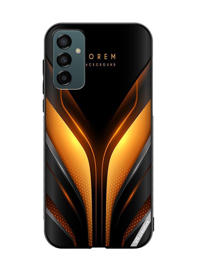 VR CREATIVE Protective Case Cover For Samsung Galaxy M23 Lorem Background Design Multicolour - Image 1