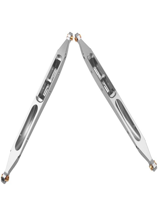 في جو هوبي ذراع جر خلفي معدني من Vgoohobby وذراع تأرجح وقضيب سحب متوافق مع أجزاء ترقية الزاحف Axial RBX10 Ryft 1/10 RC (فضي) - Image 3