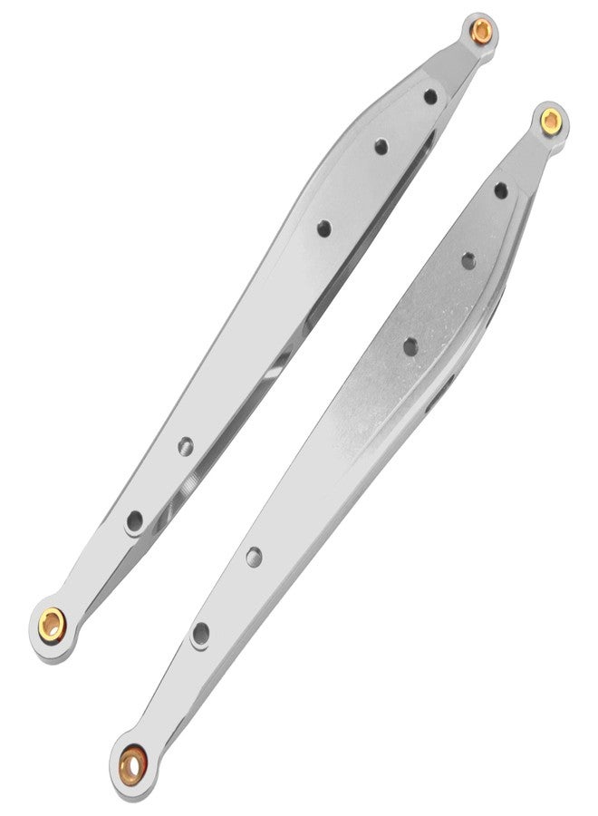 في جو هوبي ذراع جر خلفي معدني من Vgoohobby وذراع تأرجح وقضيب سحب متوافق مع أجزاء ترقية الزاحف Axial RBX10 Ryft 1/10 RC (فضي) - Image 1