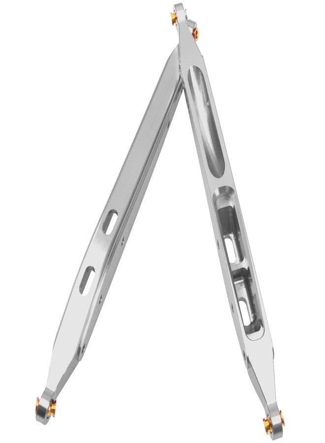 في جو هوبي ذراع جر خلفي معدني من Vgoohobby وذراع تأرجح وقضيب سحب متوافق مع أجزاء ترقية الزاحف Axial RBX10 Ryft 1/10 RC (فضي) - Image 5