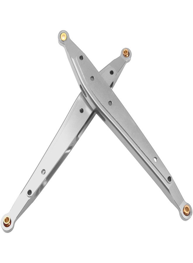 في جو هوبي ذراع جر خلفي معدني من Vgoohobby وذراع تأرجح وقضيب سحب متوافق مع أجزاء ترقية الزاحف Axial RBX10 Ryft 1/10 RC (فضي) - Image 4