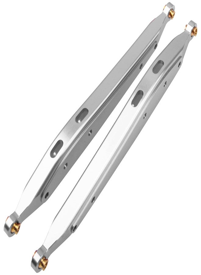 في جو هوبي ذراع جر خلفي معدني من Vgoohobby وذراع تأرجح وقضيب سحب متوافق مع أجزاء ترقية الزاحف Axial RBX10 Ryft 1/10 RC (فضي) - Image 2