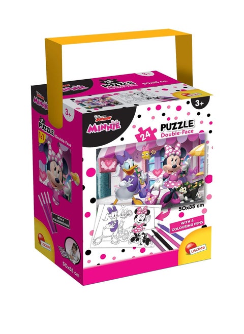 Puzzle in a Tub Mini 24 - Minnie Kids, Multi-Coloured