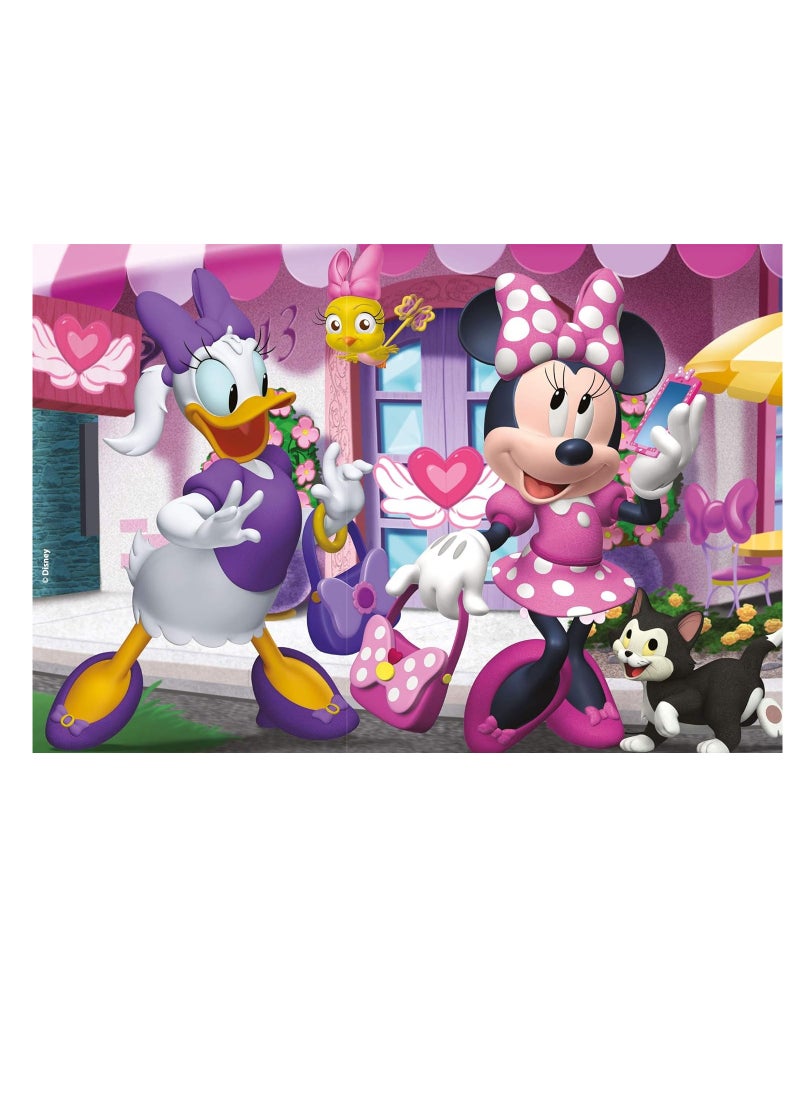 Puzzle in a Tub Mini 24 - Minnie Kids, Multi-Coloured