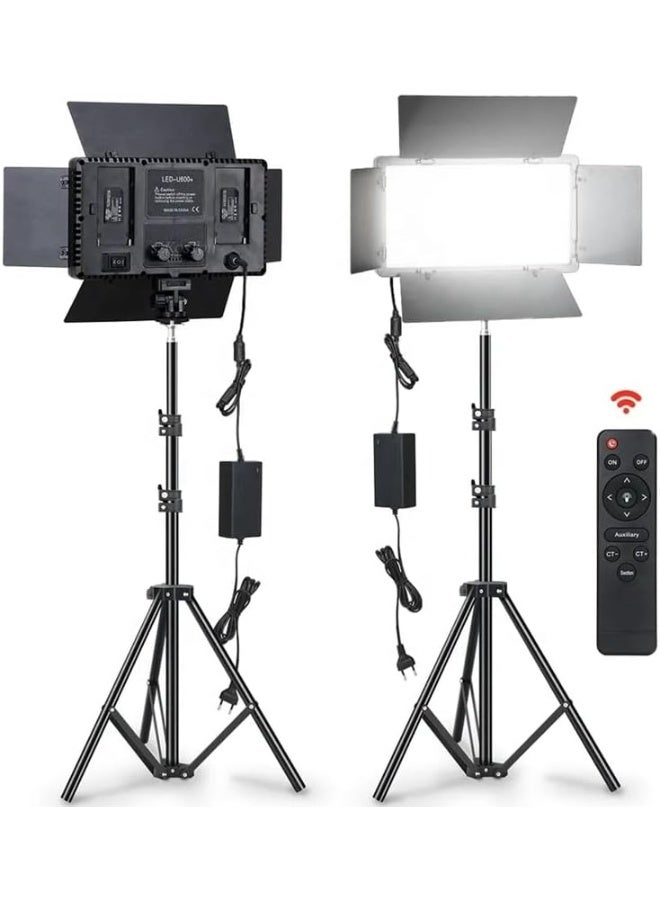 JAJEEK Pro LED 600 Studio Light, High-Power LED Panel for Photography, Makeup Tutorials, Video Recording, Vlogging, Selfies, Live Streaming, YouTube & Professional Content Creation - Image 1