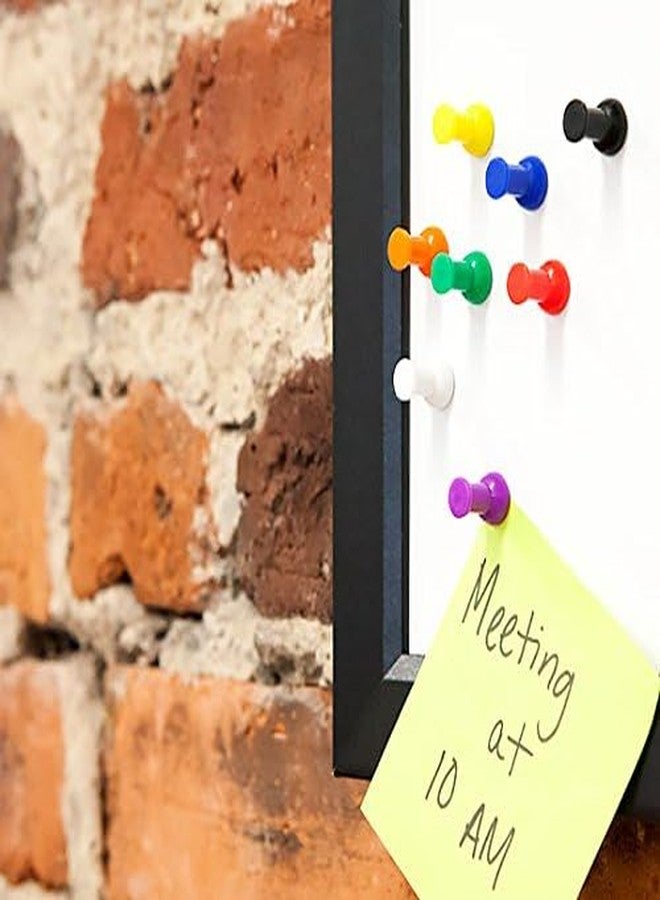 MapMagnets Magnetic Push Pins, Fun Colorful Push Pin Magnets, Perfect Fridge & Whiteboard Magnets, Magnetic Thumb Tacks for Office and Classroom - MapMagnets - Image 4