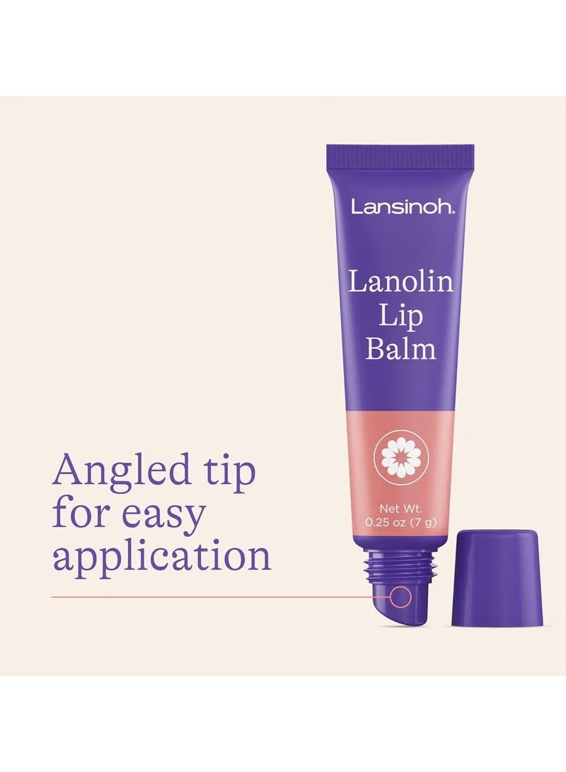 Lansinoh Lanolin Lip Balm, 4 Pack, 0.25 oz Each, Ultra-Moisturizing Lip Care with Natural Lanolin for Dry, Chapped Lips - Image 2
