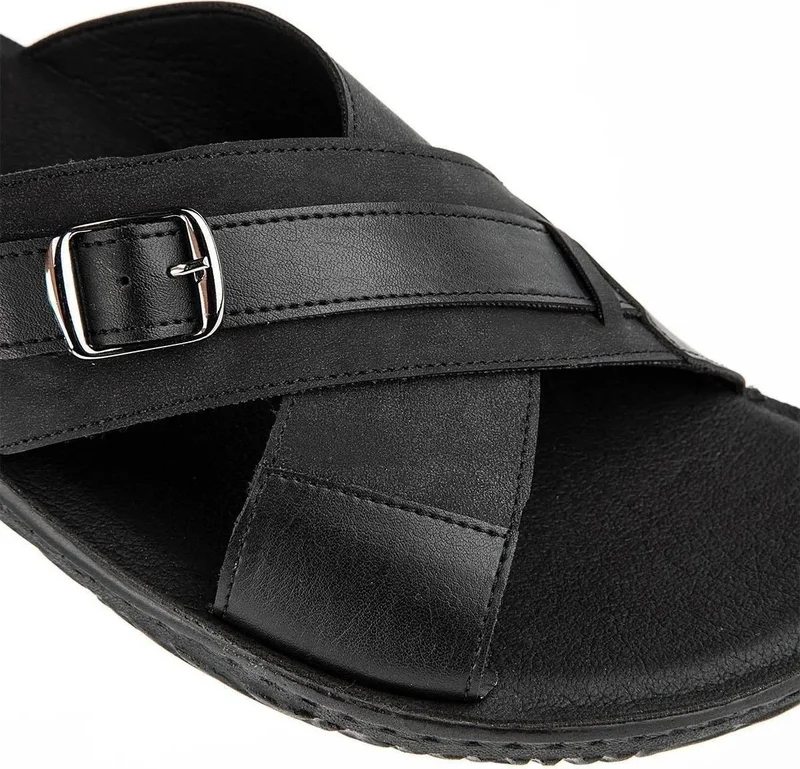 مويا Orthopedix Bond Cross Strap Men's Slippers 32304