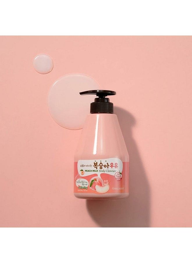 Welcos - Kwailnara Peach Milk Body Cleanser 560 G / 19.75 Oz. - Image 1