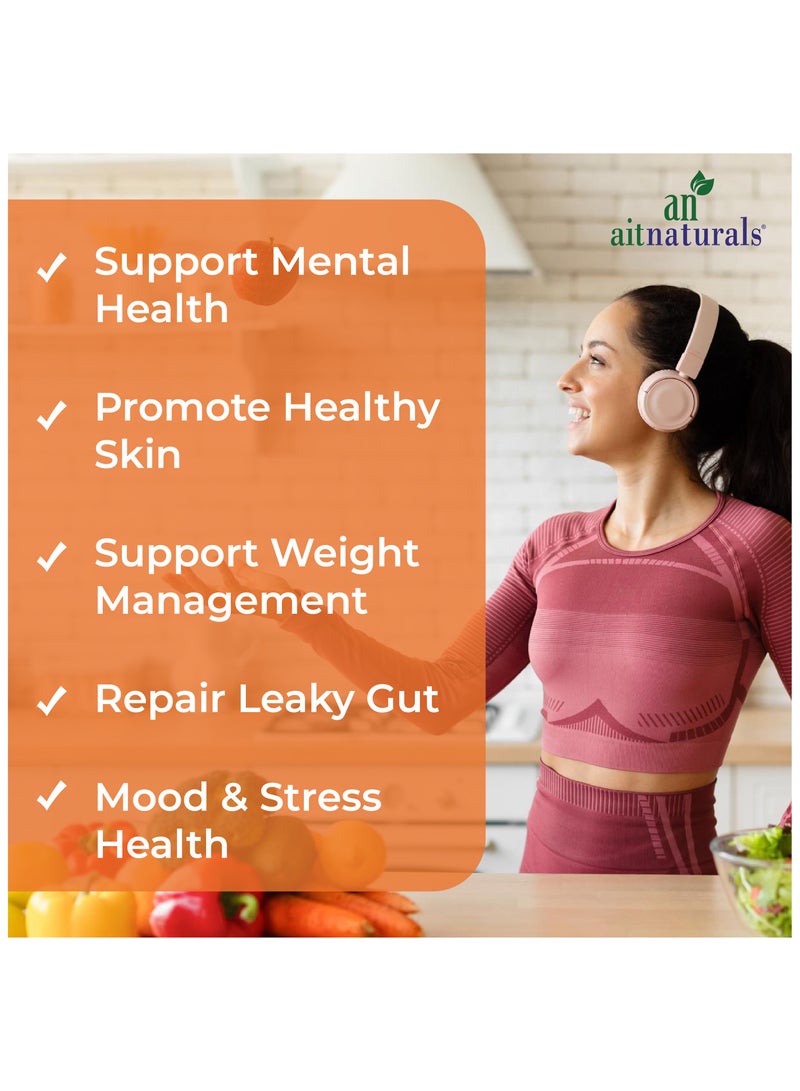 Aitnaturals Probiotic 100 Million | Healthy Metabolism | Promotes Digestion & Immunity - 120 Tablets  - Image 5