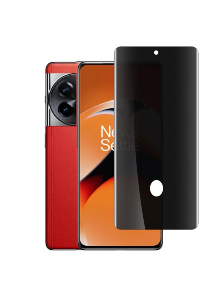 Tempered Glass UV Privacy Screen for Oneplus 11R - Anti Shock Curved Design