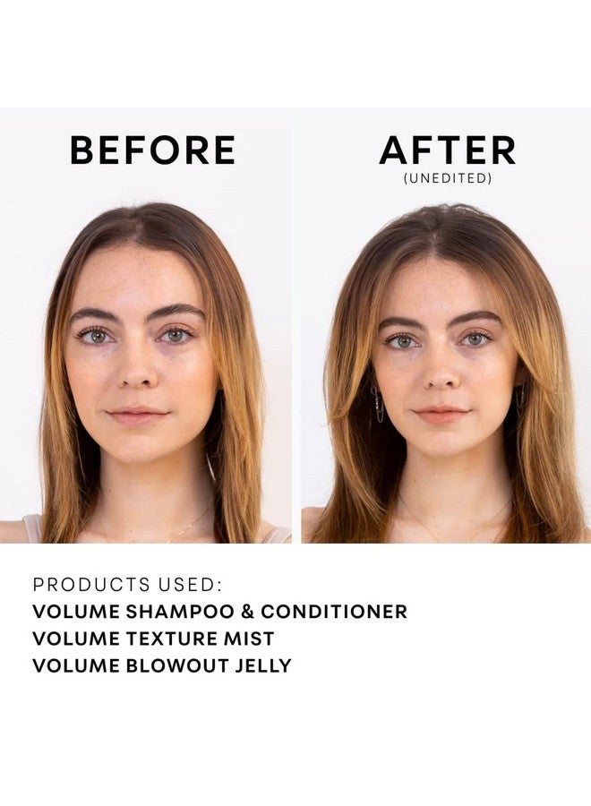 NatureLab. TOKYO Naturelab Tokyo Perfect Volume Shampoo: Hair Volumizer Build Lift And Body To Flat Fine Or Limp Hair I 11.5 Fl Oz / 340Ml - Image 4