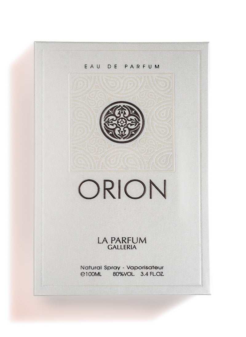 Orion Eau de Parfum | A Fresh and Elegant Unisex Scent | Perfectly Crafted for Day-to-Night Sophistication | Long Lasting Fragrance in 100 ML