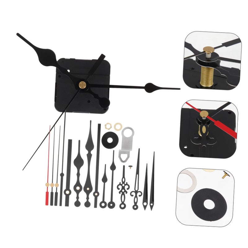 DIY Wall Clock Movement Kit Replacement Parts Quartz Mechanism With Hands - Image 4