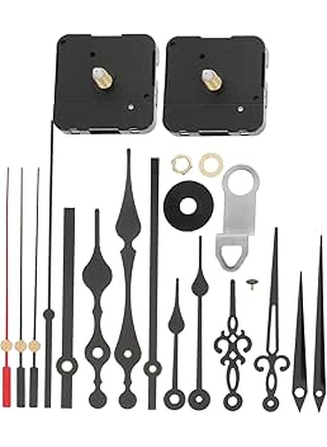 DIY Wall Clock Movement Kit Replacement Parts Quartz Mechanism With Hands - Image 1