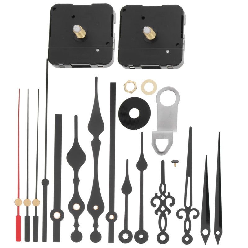 DIY Wall Clock Movement Kit Replacement Parts Quartz Mechanism With Hands - Image 2