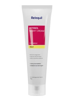 RE' EQUIL 0.1% Retinol Night Cream | Repairs Wrinkles & Fine Lines | Improves Skin Firmness | Beginner Friendly | All Skin Types | 30G  - Image 1