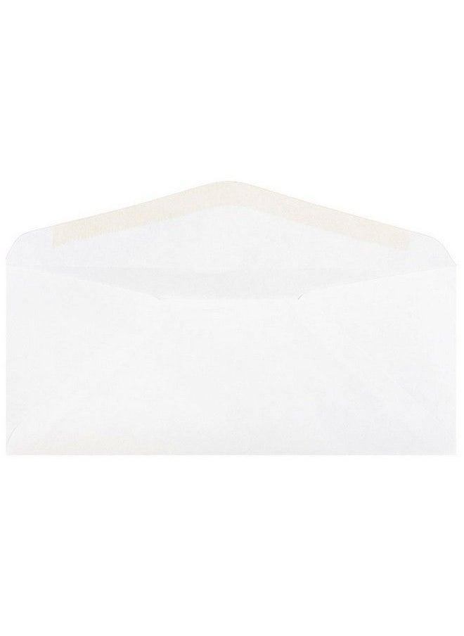 JAM Paper - 10 Business Commercial Envelopes 4 1 8 X 9 1 2 White 50 Pack - Image 1