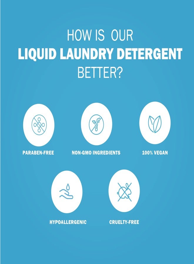 Azafran Tropical Breeze 6 in 1 Plant-Based Liquid Laundry Detergent - 1 L, Remove Tough Stains, Natural Fabric Conditioner, Suitable for Baby Clothes & All Washing Style. (1L, Pack of 2) - Image 5