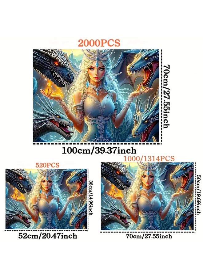 YF2933 2000 قطعة لغز للكبار ديكور الحائط ديكور المنزل هدايا المهرجان - Image 4