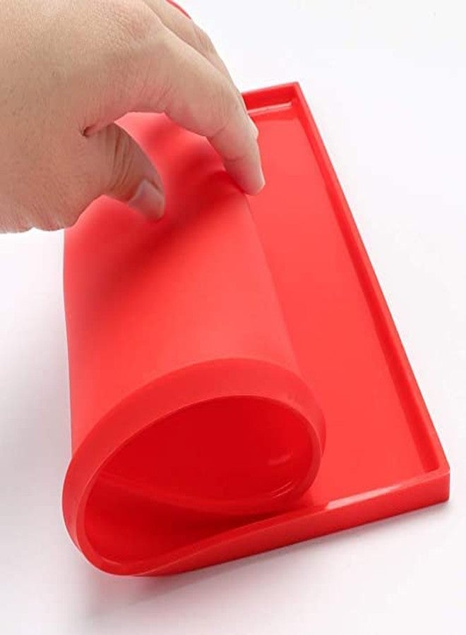soletal Swiss Roll Cake Mat Pad Cake Roll Maker, Bakeware Baking Tools, Multipurpose Silicone Baking Tray Cookies Mold for Pizza (Multi Color) - Image 1