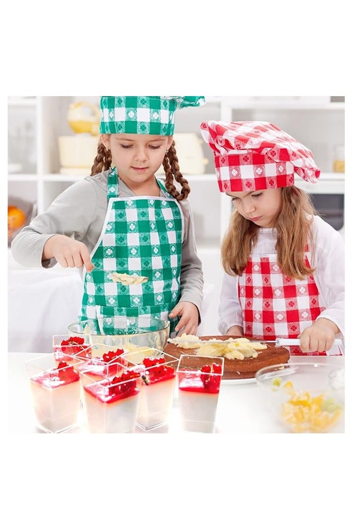 HOMESTAR 5 oz Mini Dessert Cups with Spoons and Lids - 50 Pack, Square, Clear Plastic Parfait Appetizer Cup Set, Multipurpose, Leak Proof, Lead-Free, Hand Wash, Insulated, Reusable for Party Desserts Appetizers - Image 5