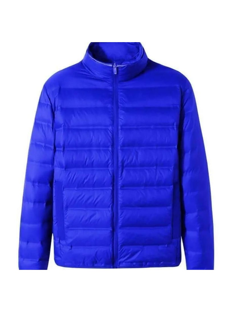 Generic - Mens Lightweight Plus-Size Down Jacket 89 sapphire blue [special treatment]] - Image 1