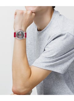 LACOSTE Round Analog Men's Red Case Watch - 2011333  - Image 4