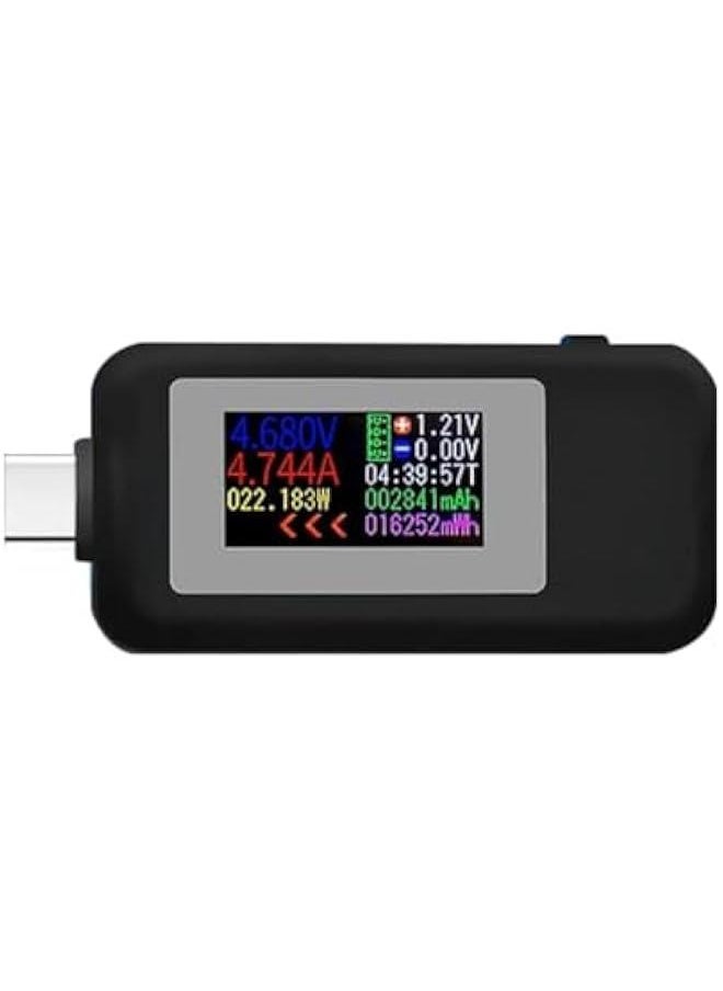 MOXO USB TypeC Voltage Tester Voltmeter 430V Bidirectional Colorful Screen atible with PD Fast Charge QC2.0 QC3.0  - Image 1